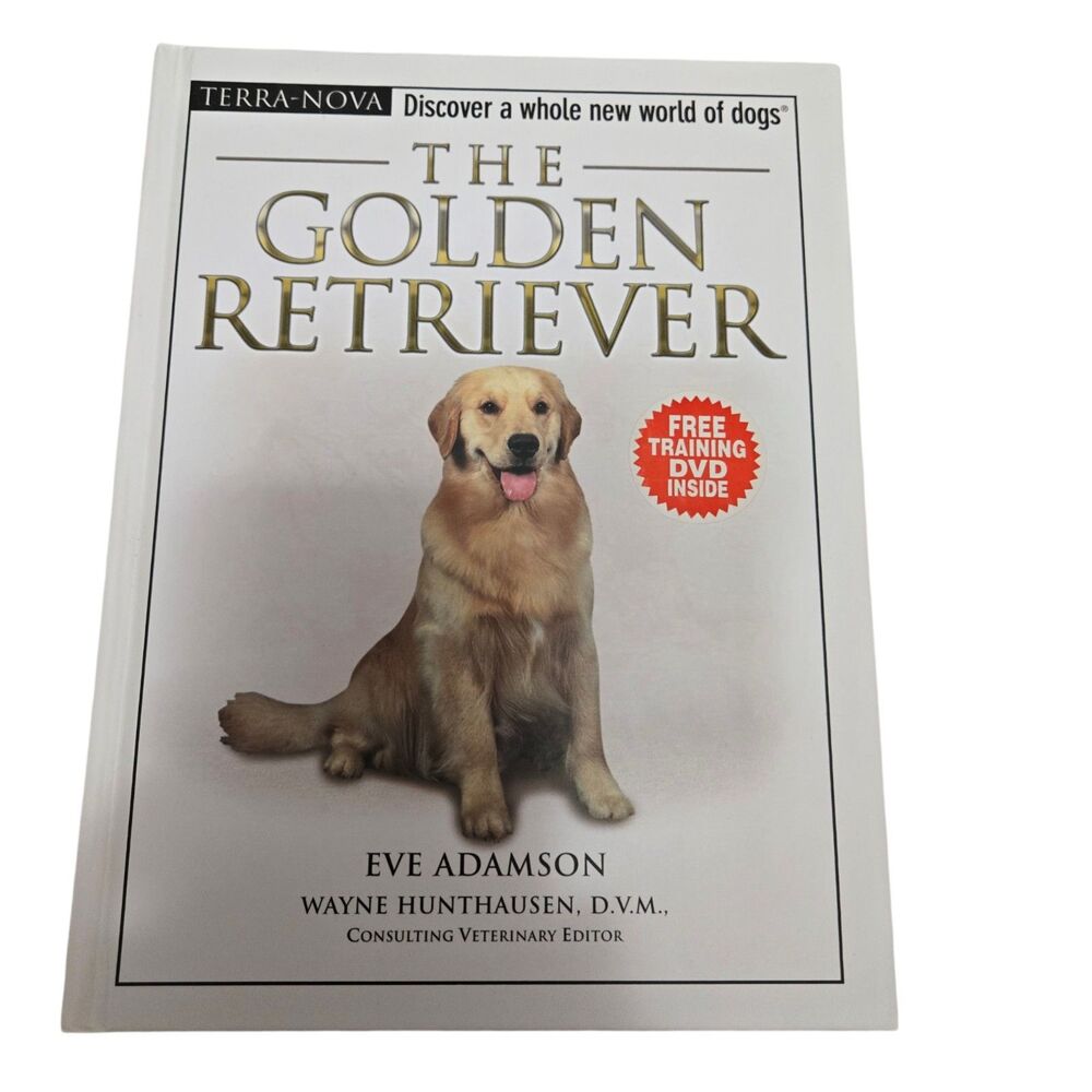 The Golden Retriever Hardcover Book & Dog Care and Training DVD Terra Nova 2005